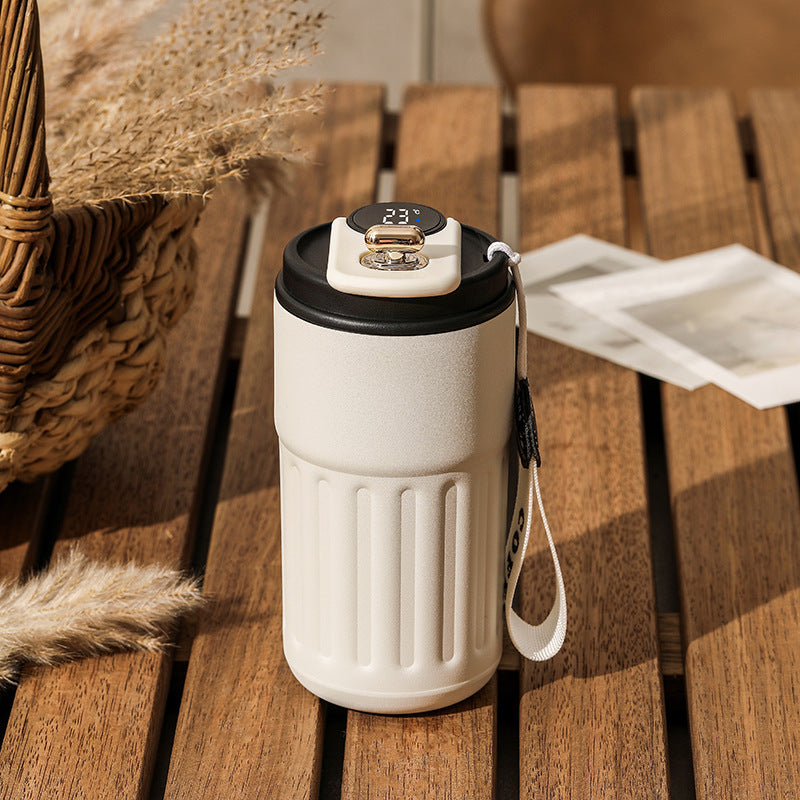 Botol Termos Digital Pintar Stainless Steel 450ml – Tahan Panas & Dingin