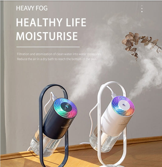 Humidifier dan Diffuser Aroma Api Tiruan – Lampu Aromaterapi Rumah