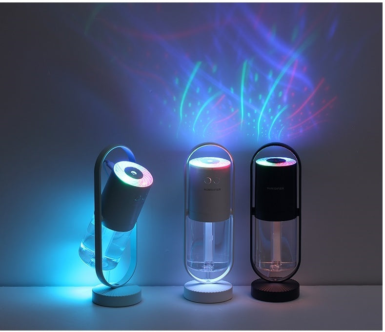 Humidifier dan Diffuser Aroma Api Tiruan – Lampu Aromaterapi Rumah
